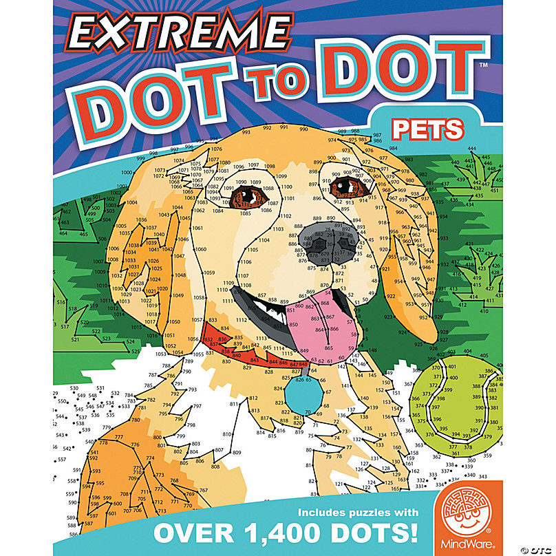 Extreme Dot To Dot Pets Mindware