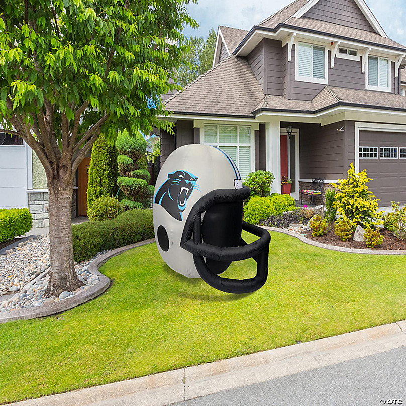 Carolina Panthers Inflatable Helmet-Carolina Panthers NFL Team Lawn Helmet  with