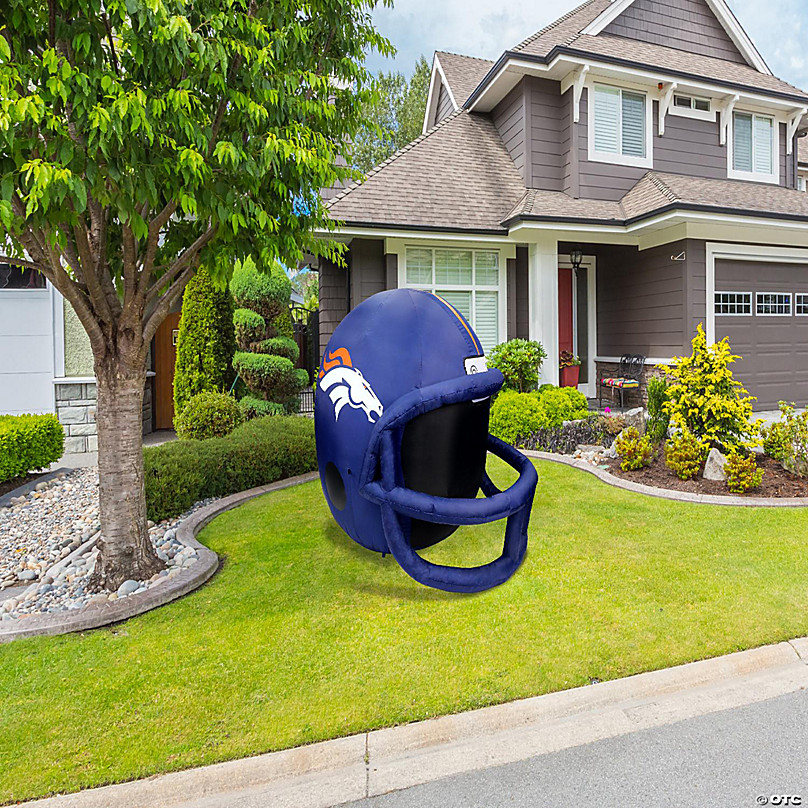 NFL Denver Broncos Inflatable AirBlown Yard Lawn Football Player Gear  Apparel