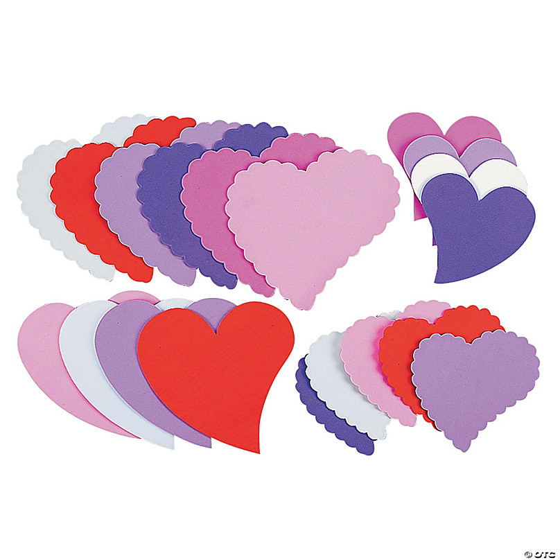 Office, Nwt 1pack Of Foam Hearts For Crafts