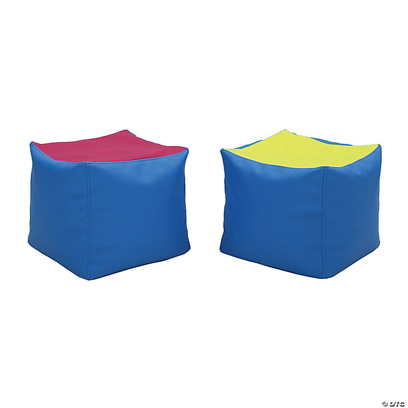 SoftScape 18in Round Ottoman - 4-Piece by Factory Direct Partners