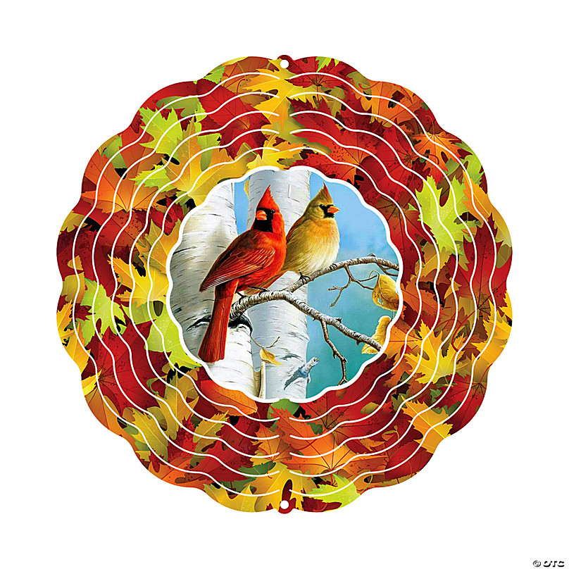 Fall cardinal 36" wind spinner Oriental Trading
