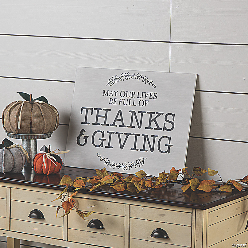 Fall Farmhouse Mantel Sign | Oriental Trading