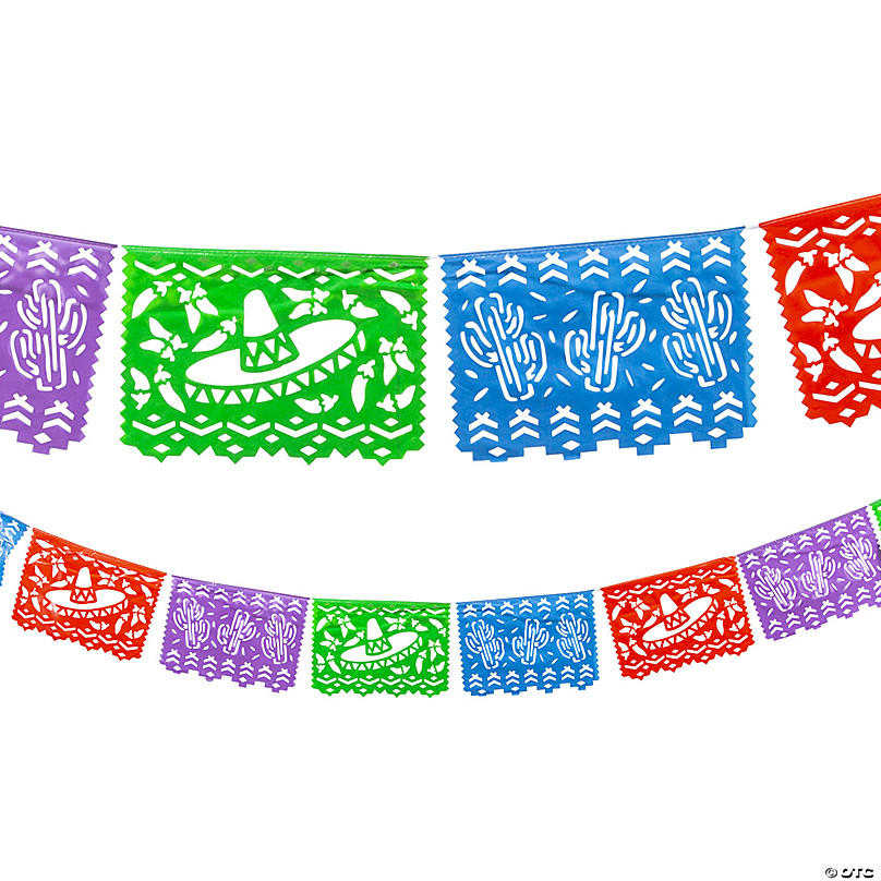Décoration Mexicaine à Suspendre Garland Bunting Banner Sayala 2Pieces Cinco De Mayo Fiesta 