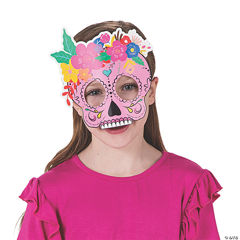 Party King Elegant Day of the Dead Mask 