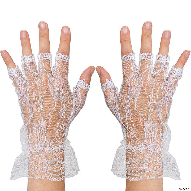 Ruffle Lace long gloves (70cm) – Oh Girl Gang