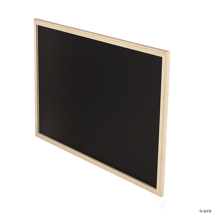 Flipside Wood Framed Chalk Board 24 X 36 Oriental Trading   Flipside Wood Framed Chalk Board 24 X 36~13836075 