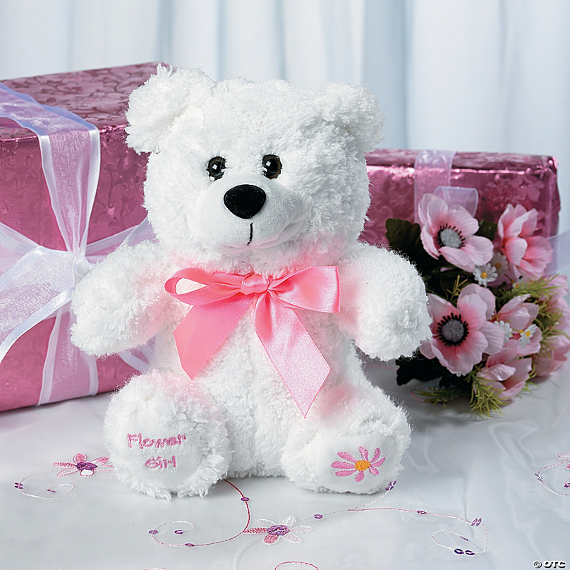 Flower Girl Teddy Bear - Bach Bride