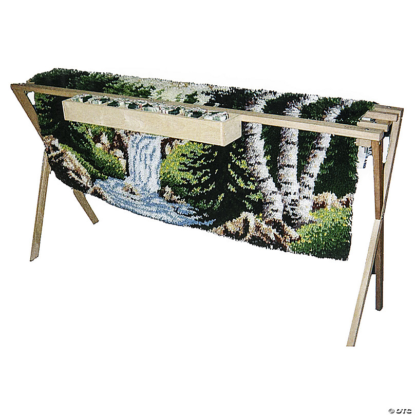 Frank A. Edmunds Floor Standing Rug Hooking Frame17"X30"X45"