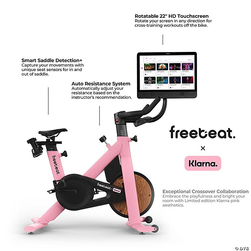 Pink indoor best sale cycling bike