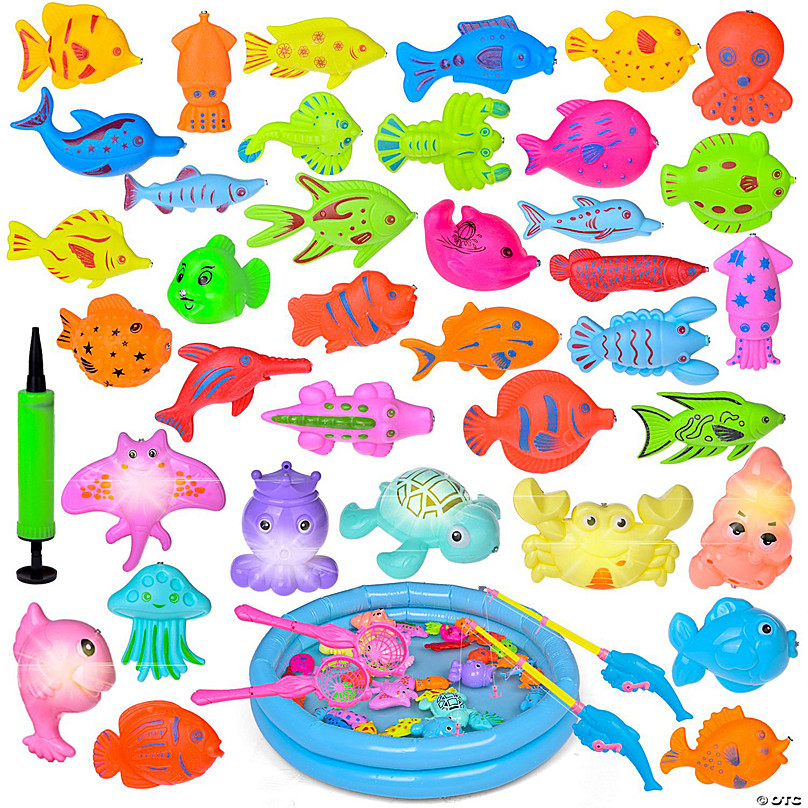 Fun Little Toys - Magnetic Fishing Toys: 42 Pieces