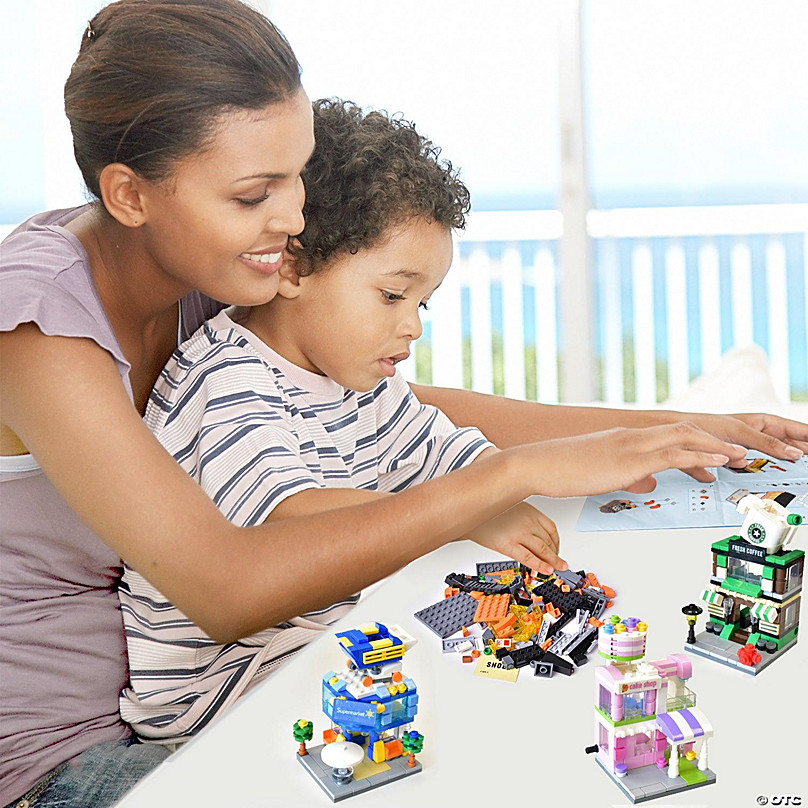  EBTY DREAMS Inc. - Set of 2 Angel, Stitch Educational DIY Model  Mini Building Blocks v1 : Toys & Games