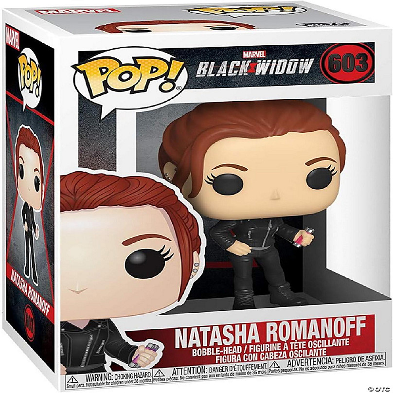 Funko Pop! Movies: Marvel: Black Widow – Natasha Romanoff Figure