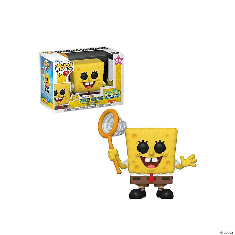 SpongeBob Squarepants Collectible Figures Set of 3 Tube Nickelodeon 