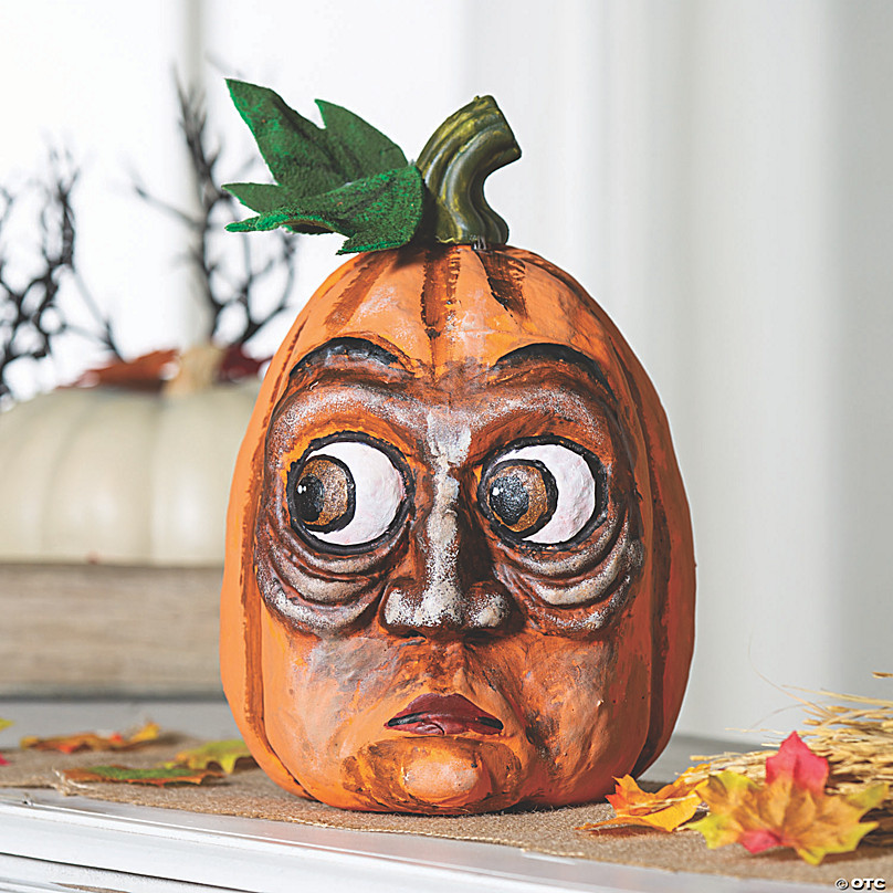 funny face pumpkin carvings