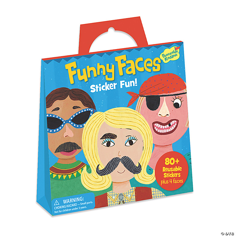 funny face stickers