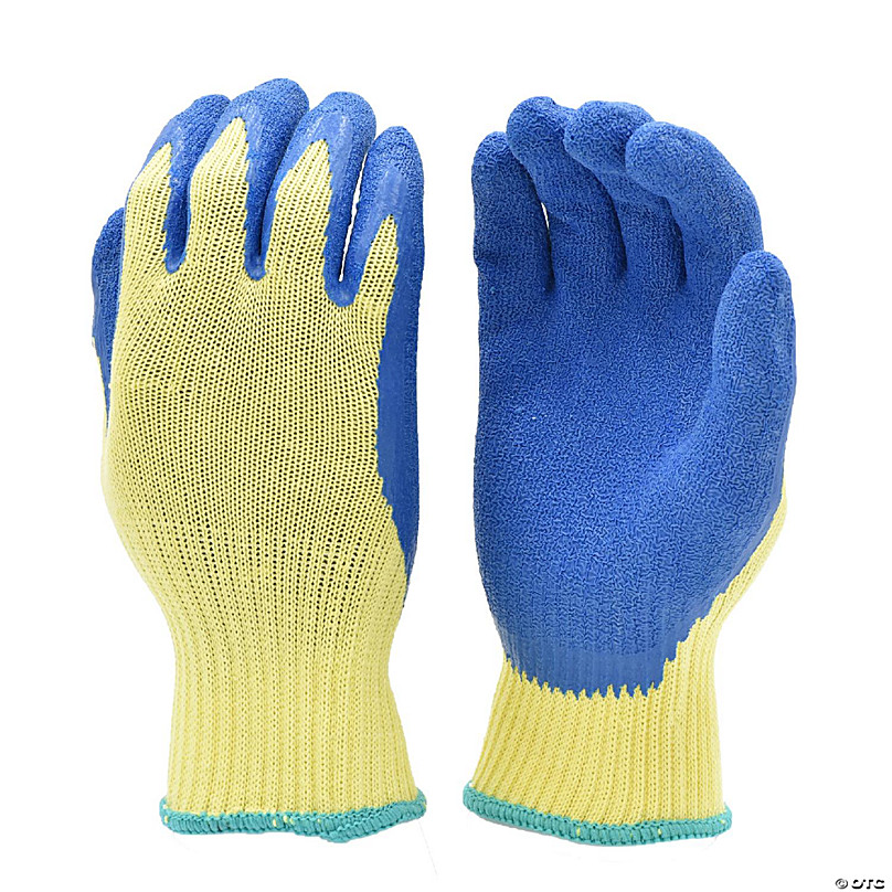 G & F Products Latex Coated Cut Resistant Work Gloves