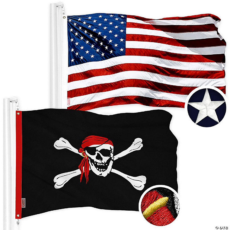 Pirate Flag Sticker - Jolly Roger Decal