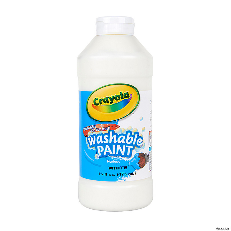 Crayola White Washable Paint - Discount School Supply