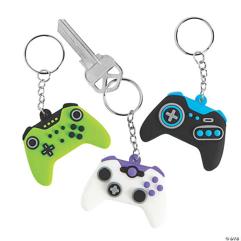 Personalised Birthday Gifts for Him Her Gamer Controller Keyring 16th 18th 21st 