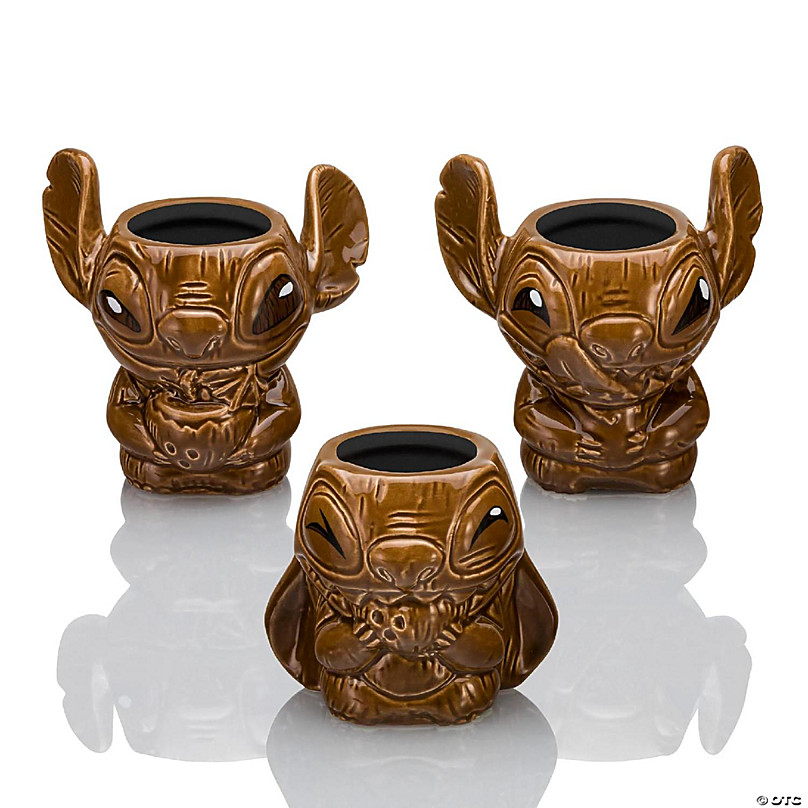 Disney Lilo & Stitch Hawaii Allover Icons Ceramic Stacking Mug | Holds 13 Ounces