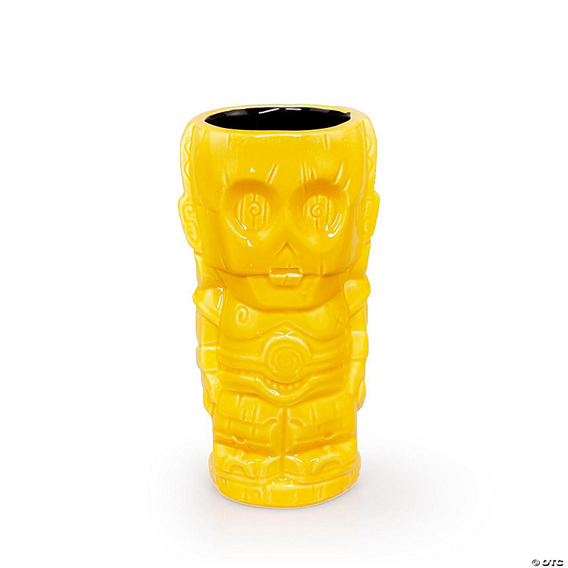 Geeki Tikis Star Wars C-3PO Mug Crafted Ceramic Holds 14 Ounces