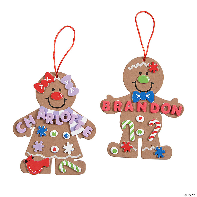 gingerbread-christmas-ornament-craft-kit-makes-12