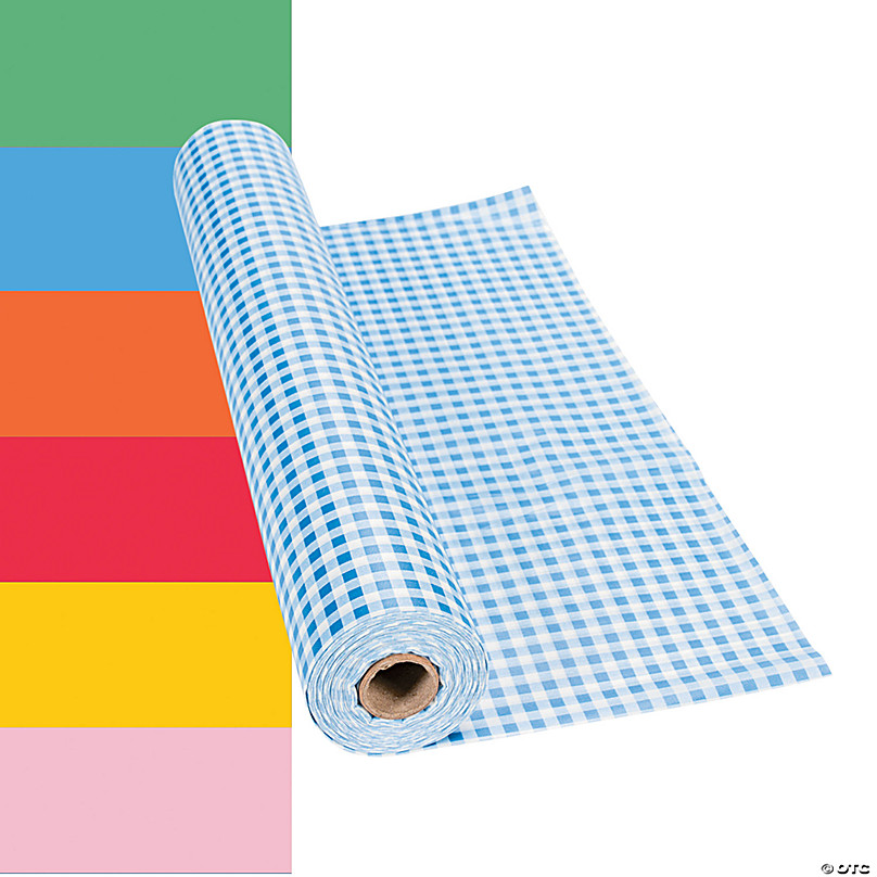 Plastic Roll Table Cover, 100 Foot Roll, White - Parish Supply