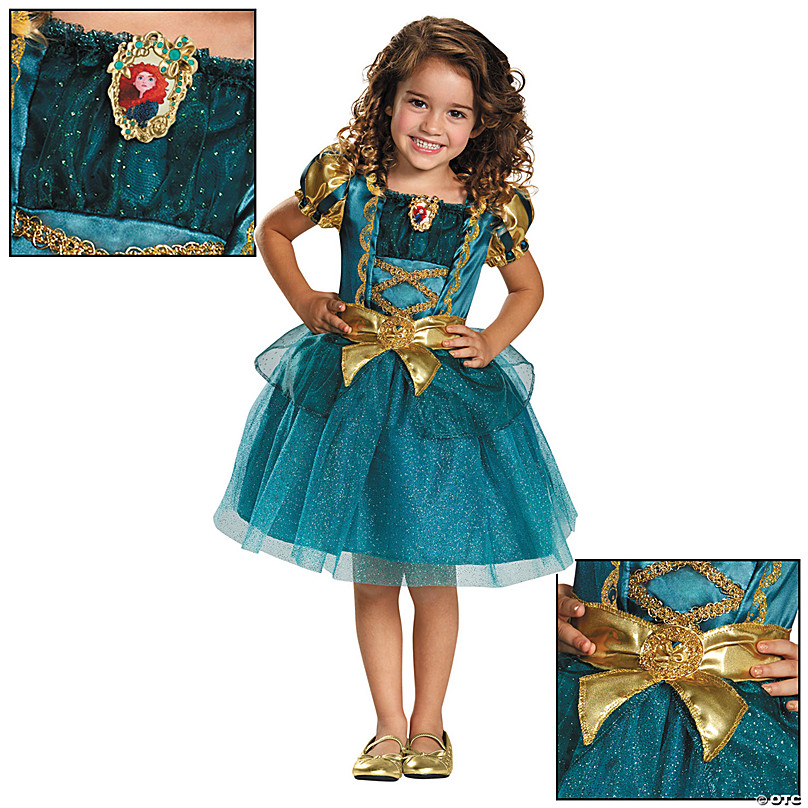 Disguise Disney's Aladdin Live Action Girls Classic Teal Jasmine Halloween Costume, Size: 3T-4T