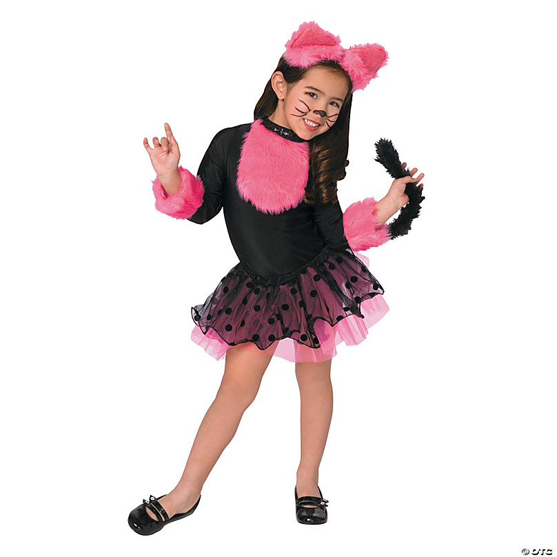  Kids 3rd Birthday Girl Cute Cat Outfit 3 Years Old