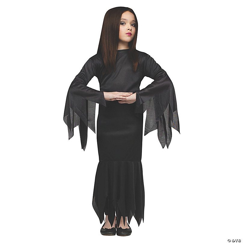 Girl's Wednesday Addams Costume - Large