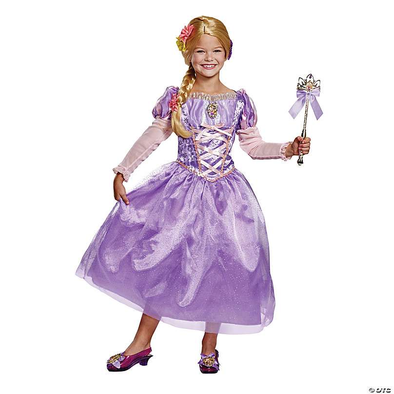 Disguise Girl's Prestige Disney Princess Dress Pretend Play Costume Dress-Up