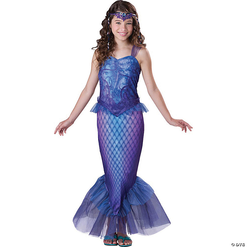 Deluxe Mermaid Costume - 4 Piece Complete Set!