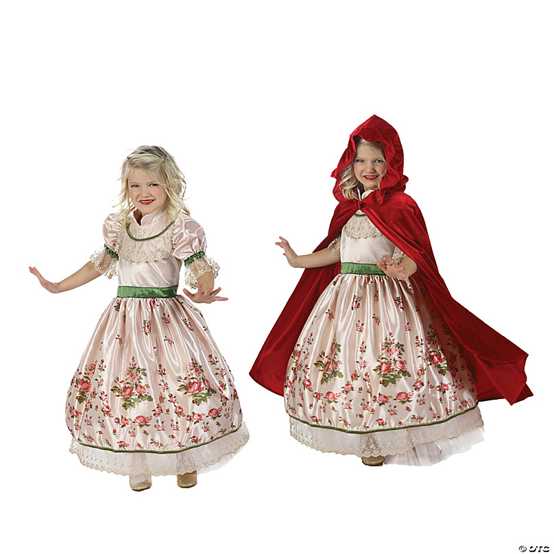 Girls Vintage Red Riding Hood Costume Oriental Trading 2903