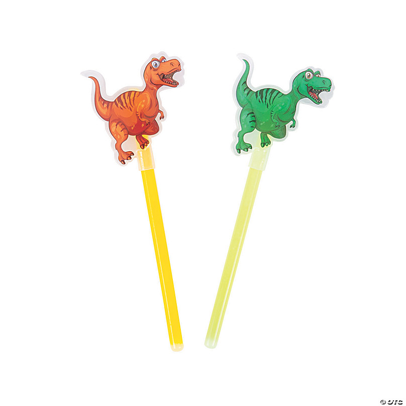 Animals & Dinosaurs Straws