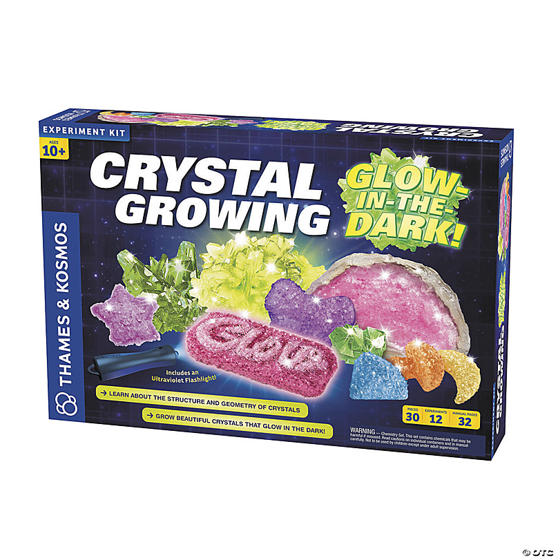 KEYCRAFT GROW YOUR OWN GLOW IN THE DARK CRYSTAL SC302 CHEMISTRY EDUCATION 