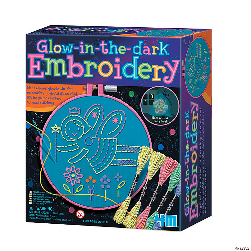 Glow-In-The-Dark Embroidery Floss