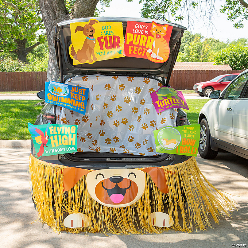 God Cares Fur You Trunk-or-Treat Decorating Kit - 8 Pc.