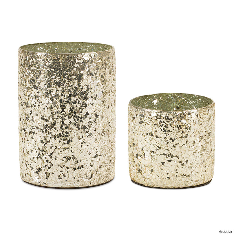 Save on Melrose International, Glass, Candle Holders | Oriental
