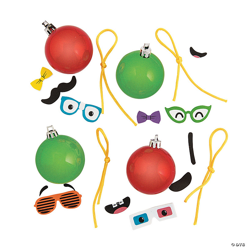 Goofy Ornament Decorating Craft Kit - Makes 24