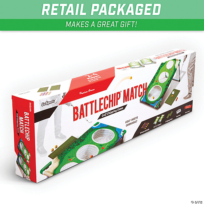 GoSports BattleChip MATCH Backyard Golf Cornhole Game