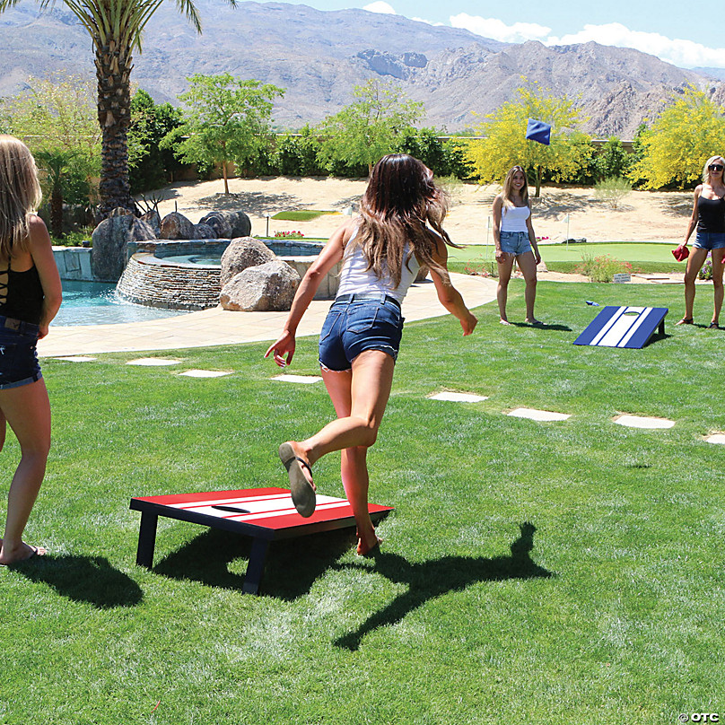 Chicago Bears Version 1 Cornhole Set with Bags - Custom Cornhole, LLC