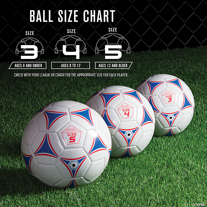 GoSports Size 5 Premier Soccer Ball with Premium Pump | Oriental