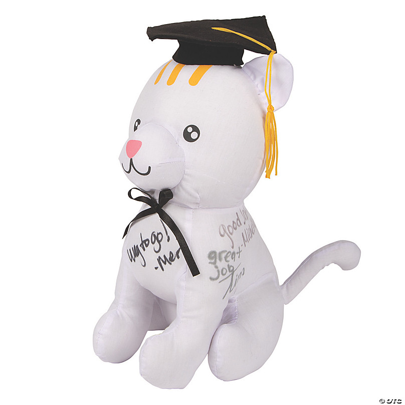 graduation plush animals