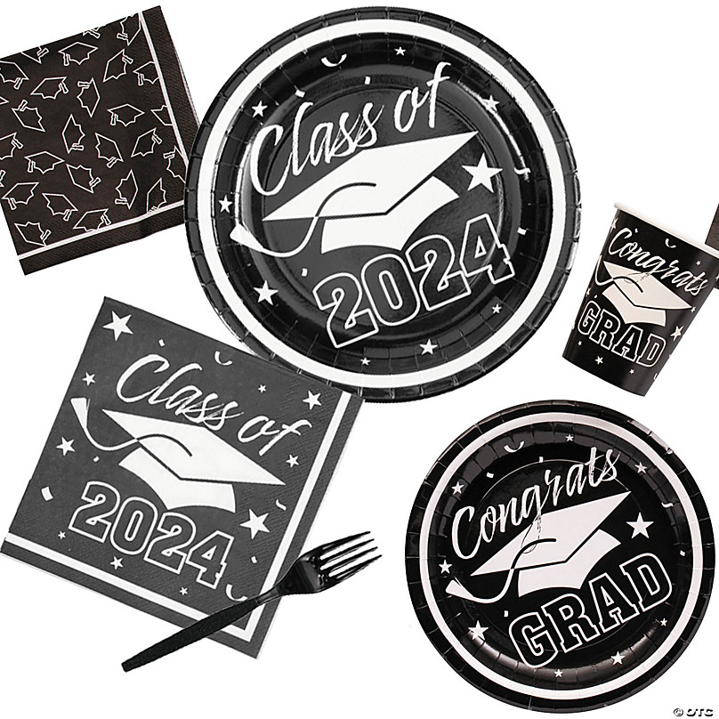 Black Graduation Decorations and Supplies | Oriental Trading Company