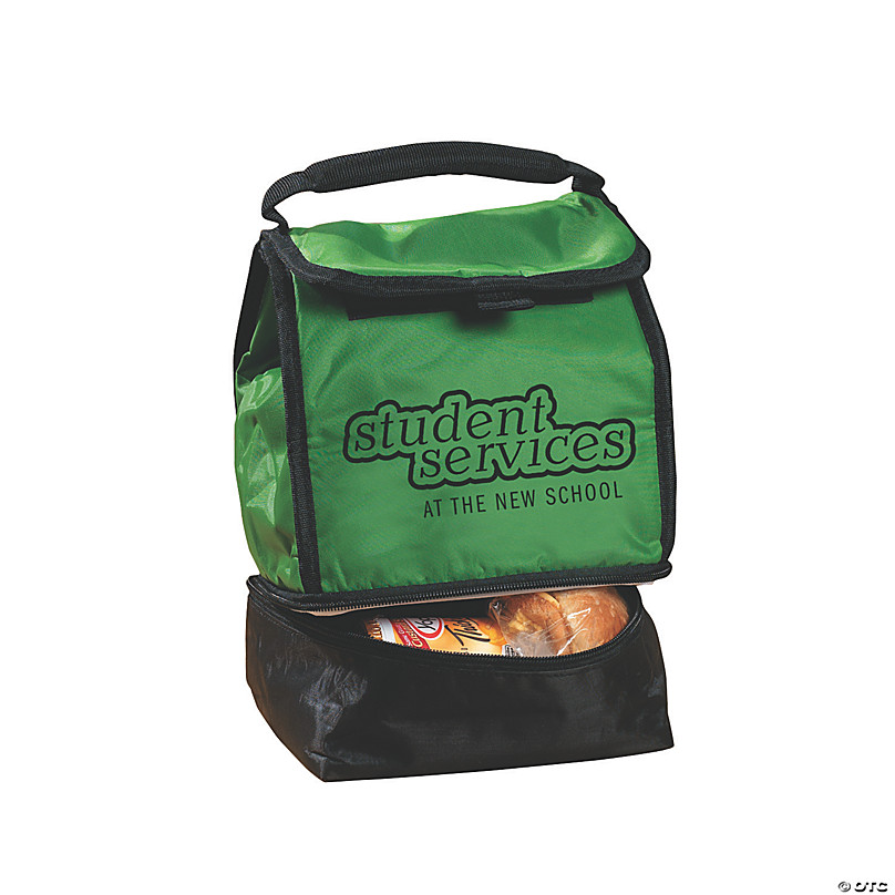 green cooler bag