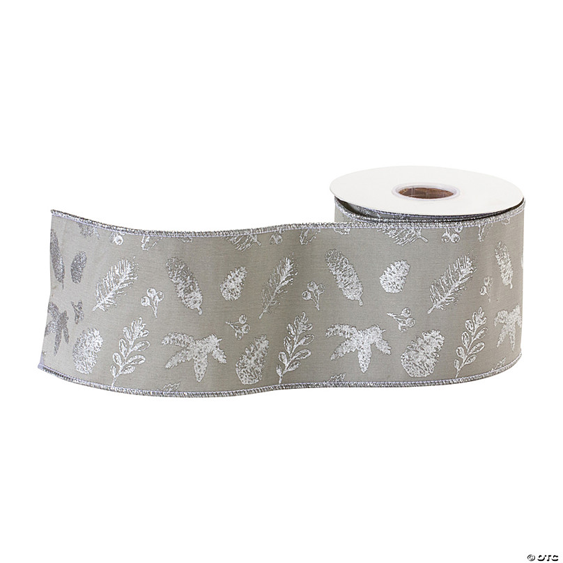 Wired Polyester Ribbon 4 x 5 yds.