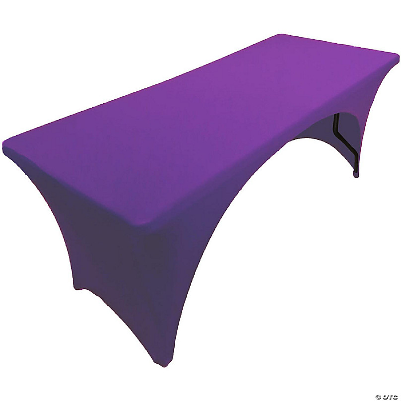 New Purple Plastic Table Cover Roll - Ultimate Party Super Stores