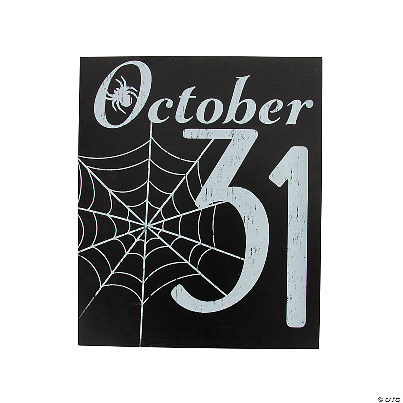 Halloween 31 Sign Discontinued