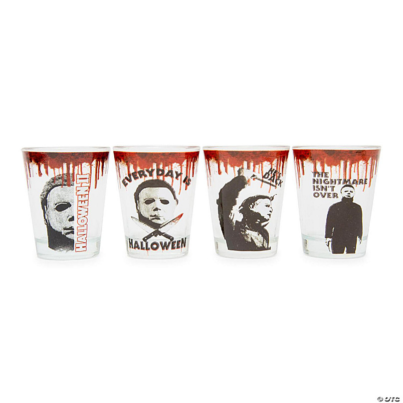 Halloween 2 Michael Myers Carnival Cup With Lid And Straw